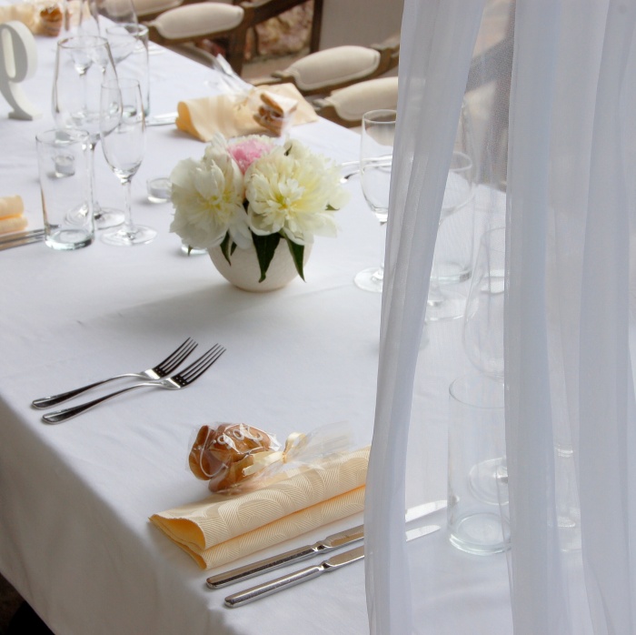 Dekorace svatebn� tabule