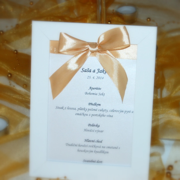 Svatebn� menu