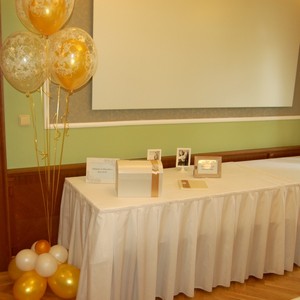 Balonky a svatebn� truhla