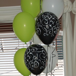 Svatebn� balonky
