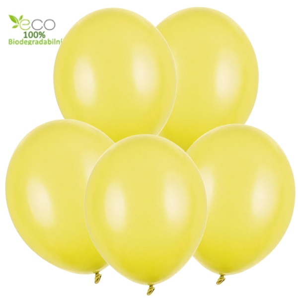 Balonky medove �lut� 5 ks 30 cm