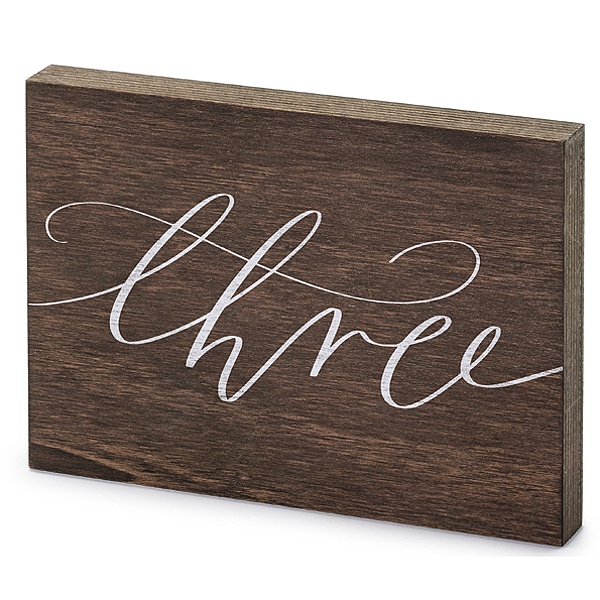��slice na st�l, d�ev�n� ''''Three'''', 2 x 18 x 12,5 cm