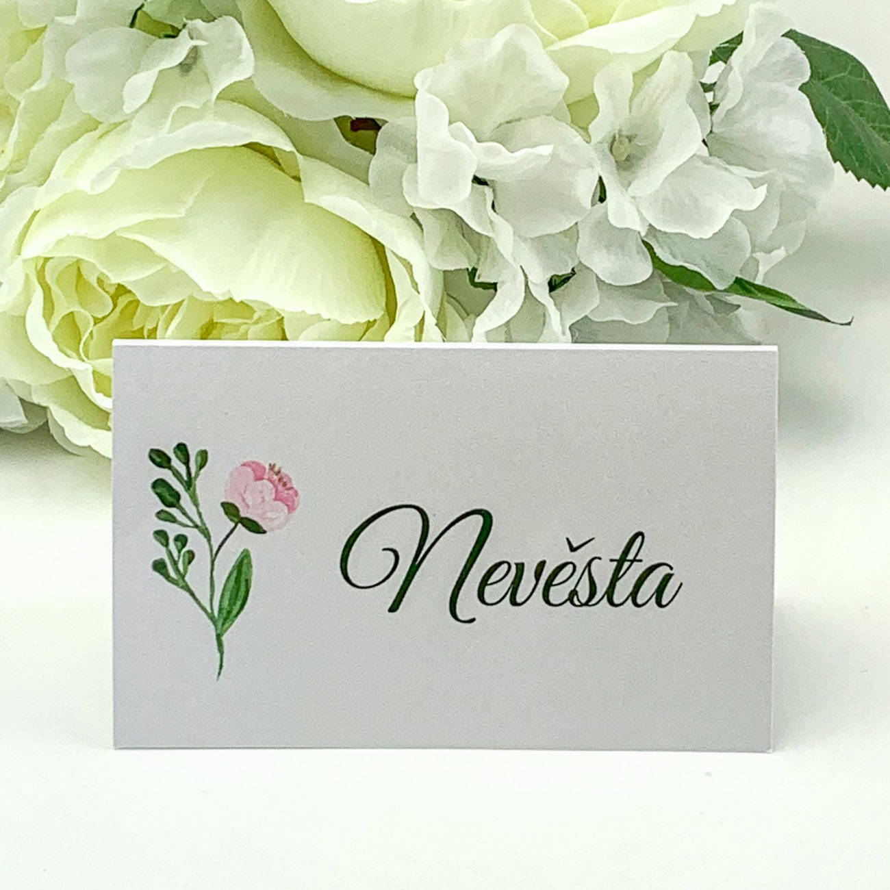 JMENOVKY svatebn� 10,5x6,5cm 8ks
