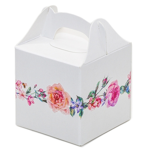 KRABI�KY na svatebn� mandle Boho Flowers 8ks
