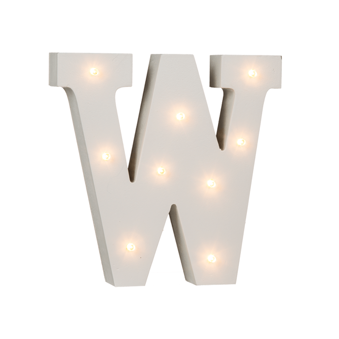 Led p�smeno sv�tic� W 16 cm