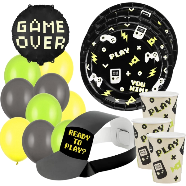 Party set Gameon - tal��ky, ubrousky, kel�mky, �epi�ky