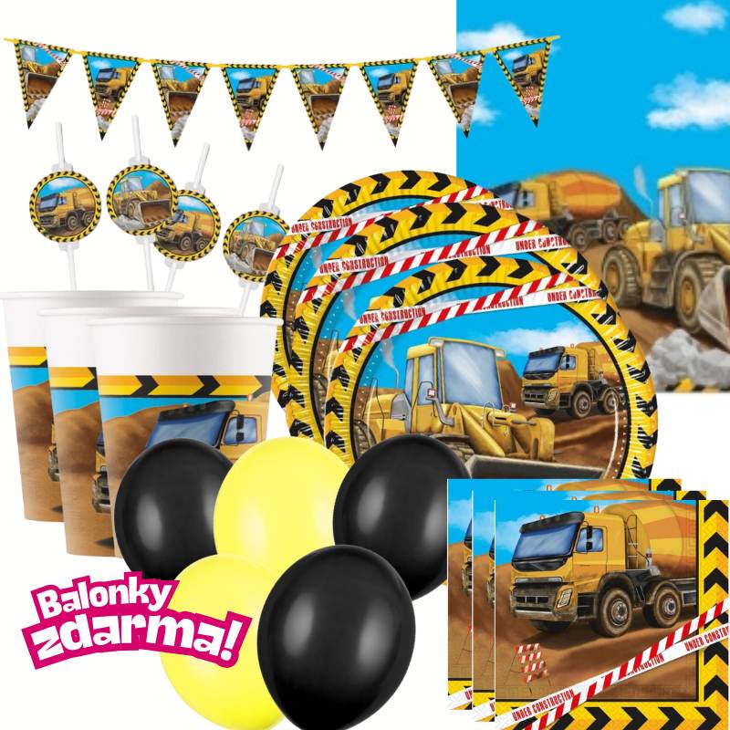 Party set Stavebn� stroje