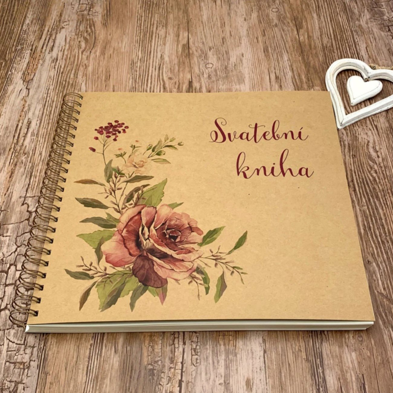 SVATEBN� KNIHA Nature Flowers 300x300mm