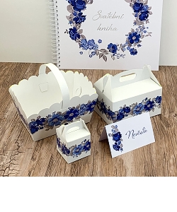 Svatba Blue Flowers