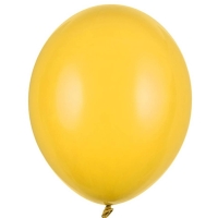 Bal�nek latexov� 30 cm medov� �lut� 1 ks