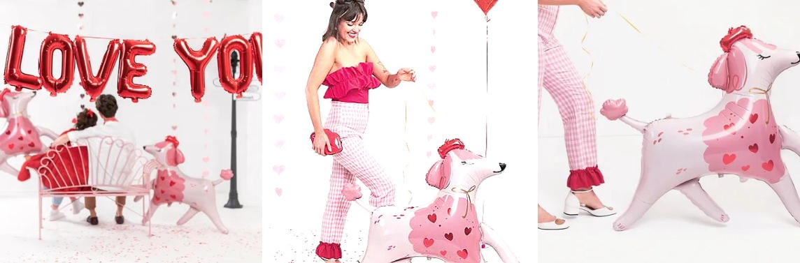 1 Valentynske balonky