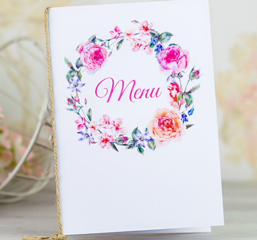 MENU svatebn� -110x155mm 8ks