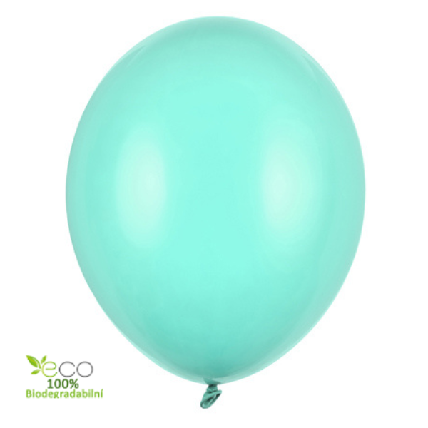 Bal�nky latexov� pastelov� mint - 30 cm 1 ks