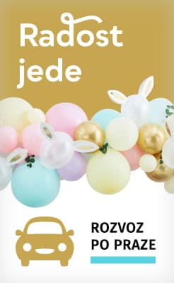 rozvoz balonku po praze