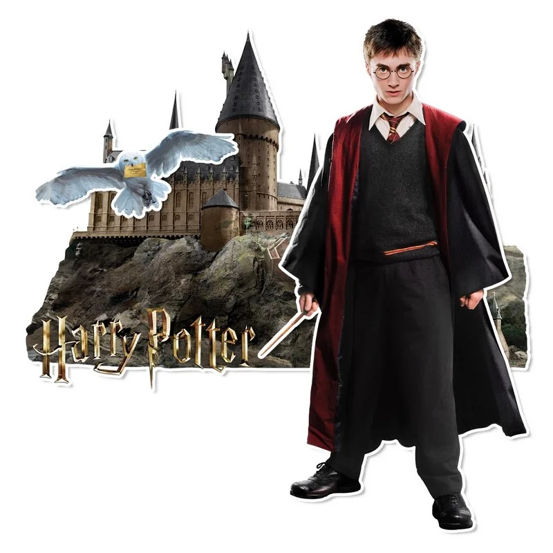 N�lepka 3D Harry Potter Bradavick� hrad 8.5 x 31cm