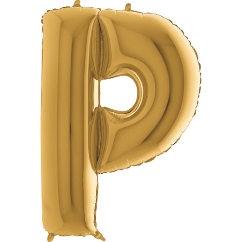 Bal�nek zlat� p�smeno P
