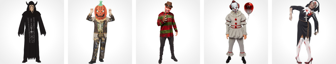 Halloweensk� kost�my