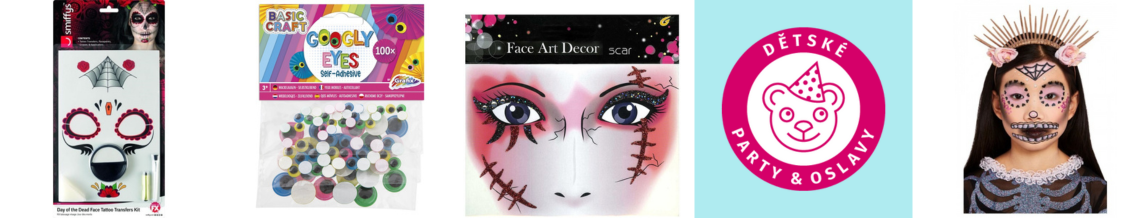 A halloweensk� make up