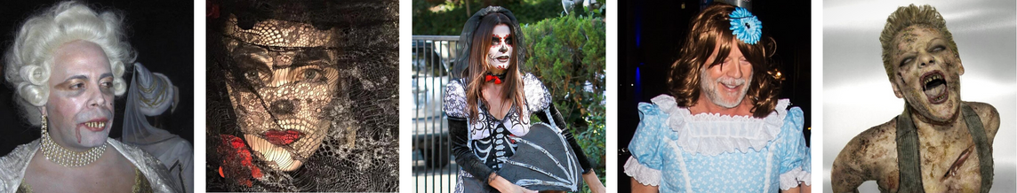 Halloweensk� kost�my
