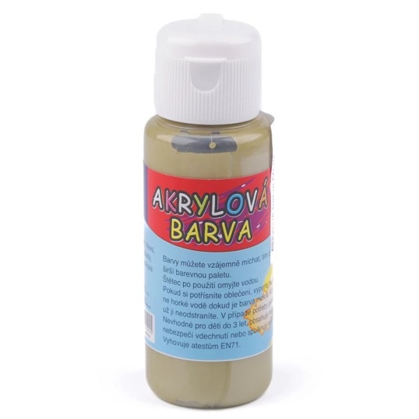 Akrylov� barva 60 ml zlat� 1 ks