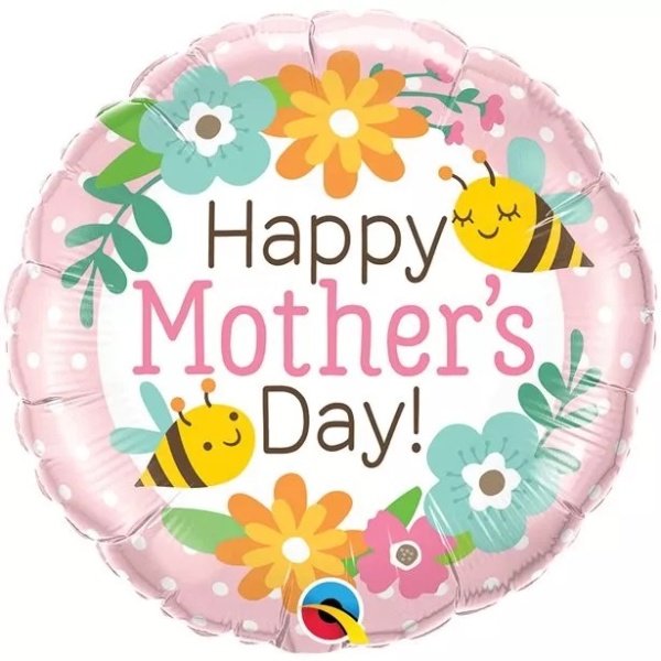BAL�NEK f�liov� Happy Mother''s Day v�elky 46 cm