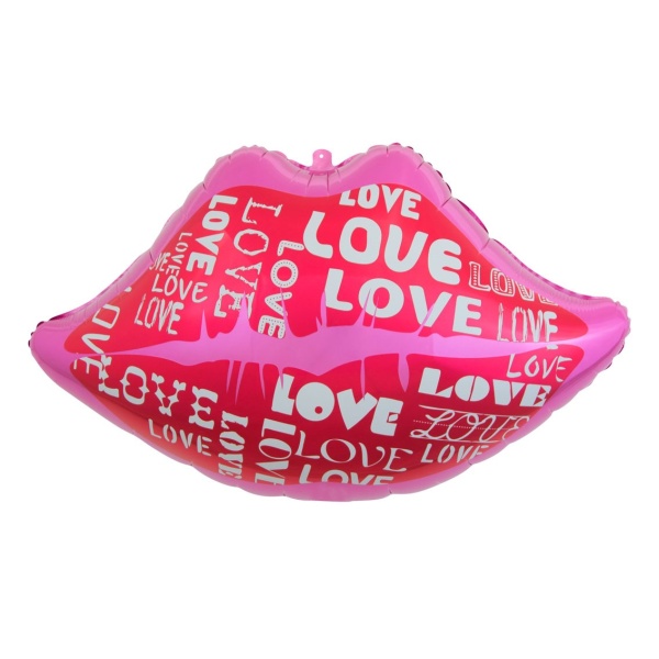 BAL�NEK f�liov� Rty s n�pisy LOVE 62x38cm