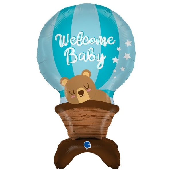 BAL�NEK f�liov� samostojn� Bal�n modr� Welcome Baby 97cm