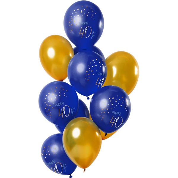 BAL�NKY latexov� HB 40 Elegant True Blue 30cm 12ks