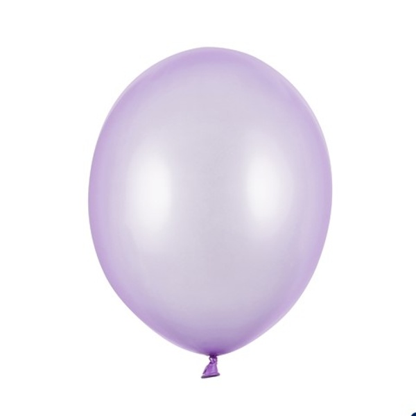 BAL�NKY latexov� metalick� lila 12cm 100ks