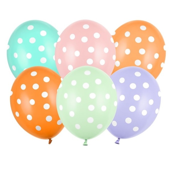BAL�NKY te�ky, mix barev 30cm 6ks