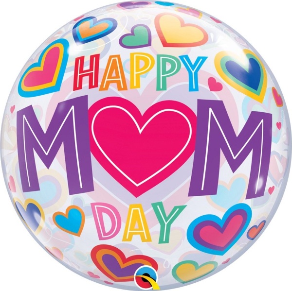 BAL�NOV� bublina Happy Mom day 56 cm