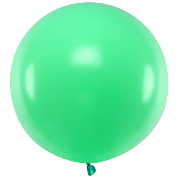 Bal�n latexov� pastelov� zelen� 60 cm