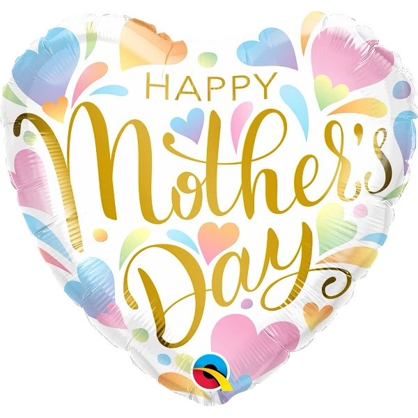 Bal�nek f�liov� srdce Den Matek 46 cm