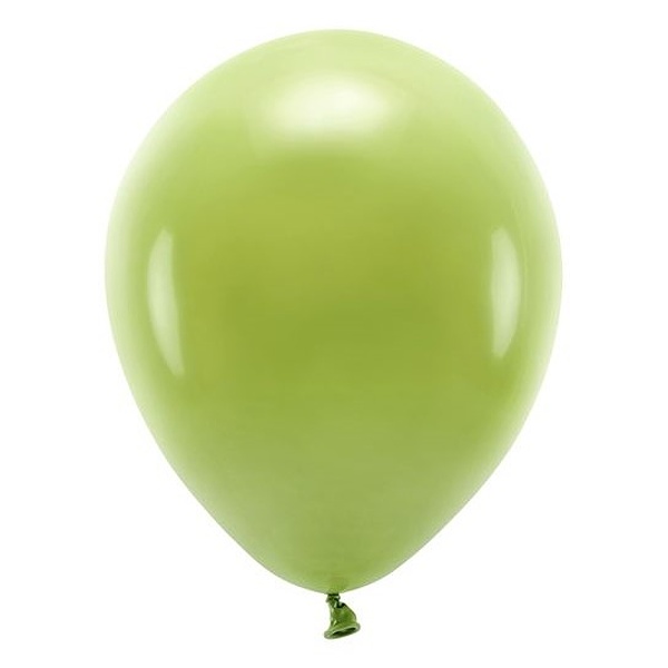 Bal�nek latexov� ECO pastelov� olivov� zelen� 30 cm 1 ks