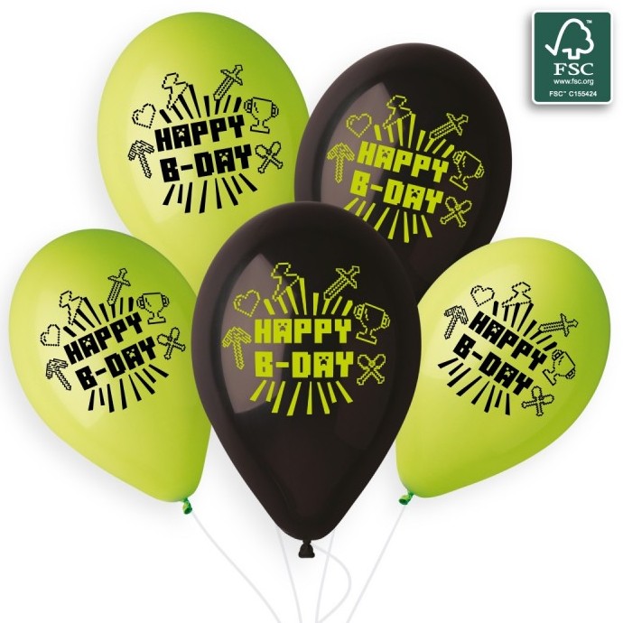 Bal�nek latexov� Happy Birthday TNT 33cm 1ks