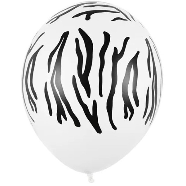Bal�nek latexov� Zebra 30 cm 1 ks