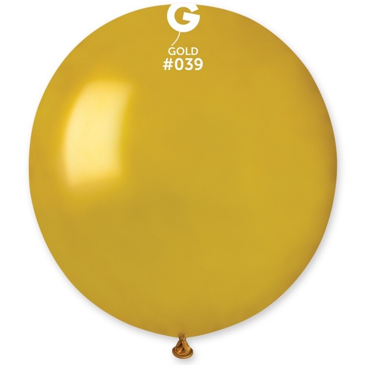 Bal�nek latexov� zlat� 48 cm 1 ks