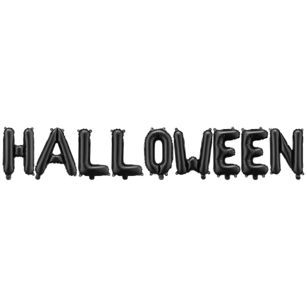 Bal�nkov� n�pis Halloween �ern� 280 x 46 cm