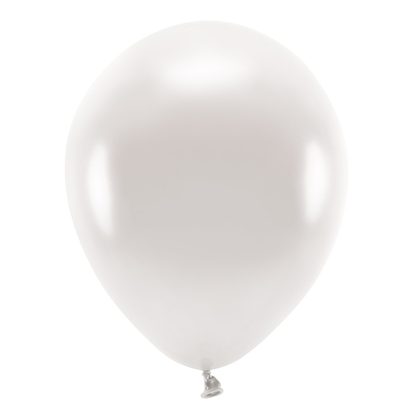Bal�nky Eco 30 cm metalizovan�, perlov� (1 bal./100 ks)