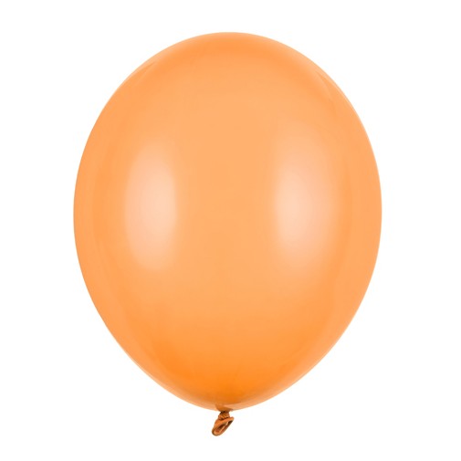 Bal�nky Strong 12 cm, Pastel Brt. Orange (1 bal. / 100 ks)