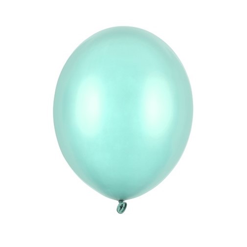 Bal�nky Strong 12cm, Metallic Mint Green (1 bal. / 100 ks)