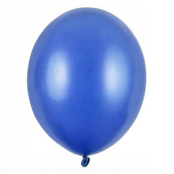 Bal�nky Strong 27 cm, Metalick� modr� (1 bal. / 50 ks)