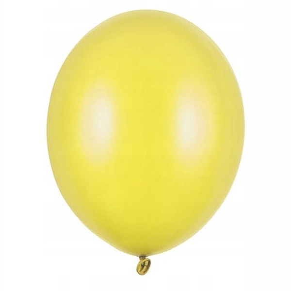 Bal�nky Strong 27 cm, Metallic Lemon  (1 balen� / 10 ks)