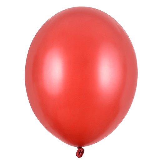 Bal�nky Strong 30cm, Metallic Poppy Red (1 bal. / 50 ks)