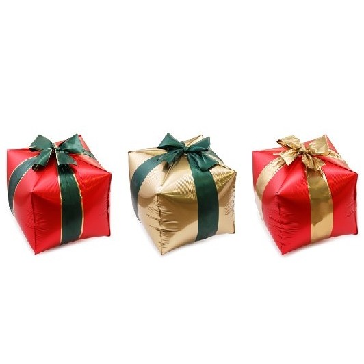 Bal�nky f�liov� V�no�n� d�rky 34x36 cm 3 ks