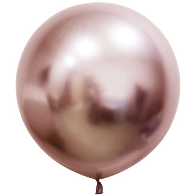Bal�nky latexov� chromov� Rose Gold 61 cm 2 ks