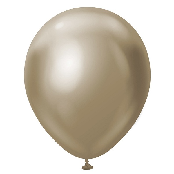 Bal�nky latexov� metalick� �ampa� 45 cm 5 ks