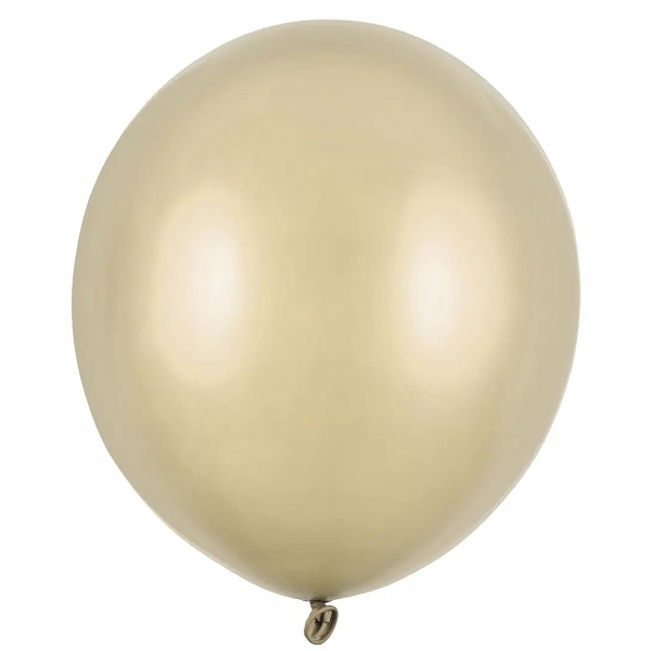 Bal�nky latexov� metalick� zlat� 43 cm 25 ks