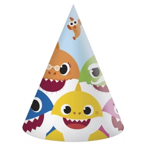 �epi�ky pap�rov� Baby Shark 6 ks