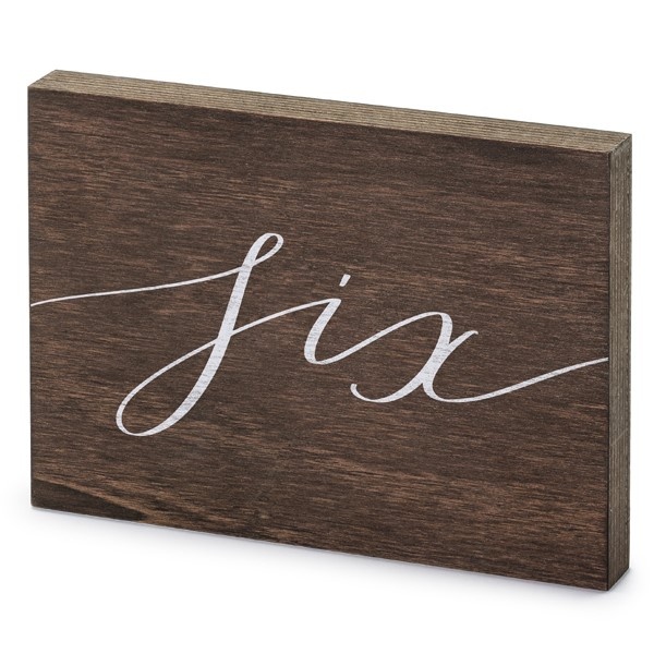 ��slice na st�l, d�ev�n� ''Six'', 2 x 18 x 12,5 cm